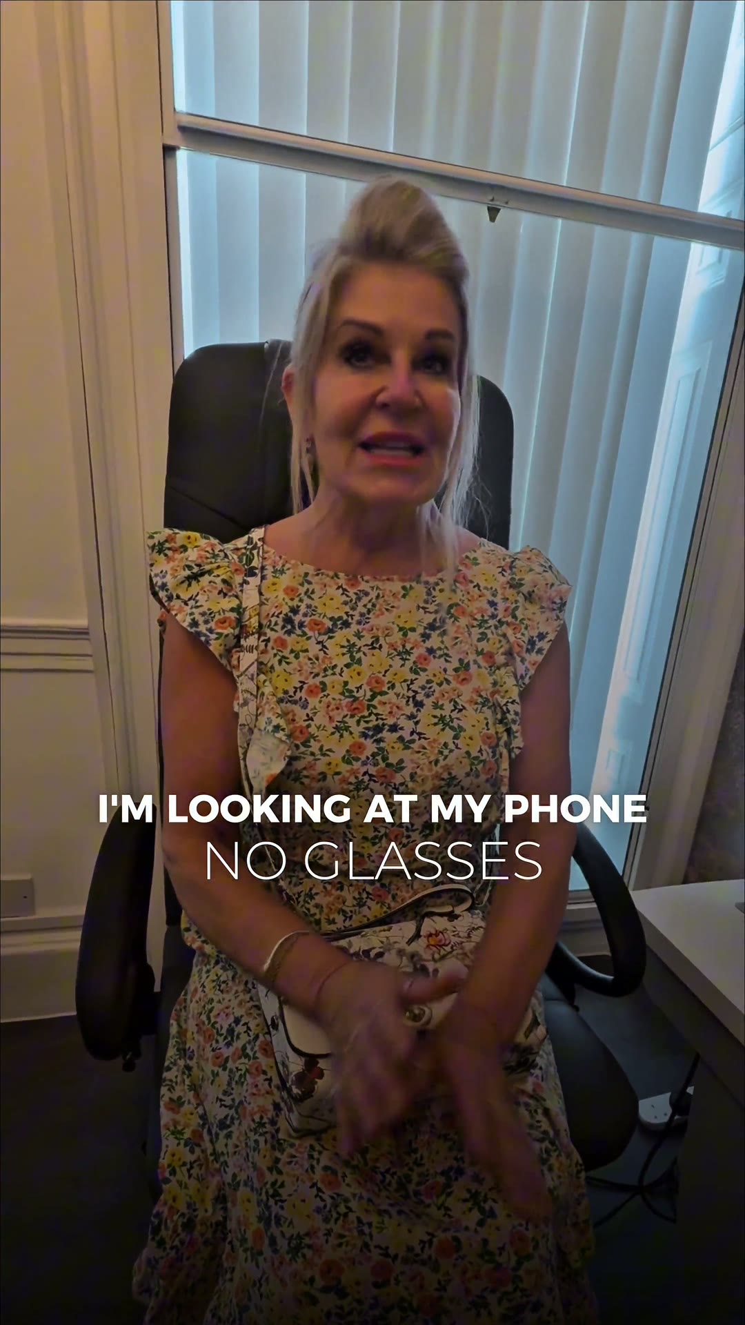 Lee, lens replacement patient at Optimal Vision